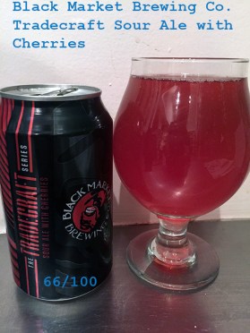 Day 17 - Black Market Brewing Co - Tradecraft Sour Ale with Cherries