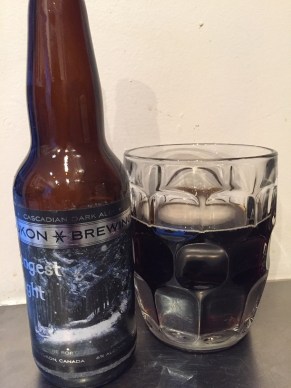 Day 22 - Yukon Brewing - Longest Night Cascadian Dark Ale
