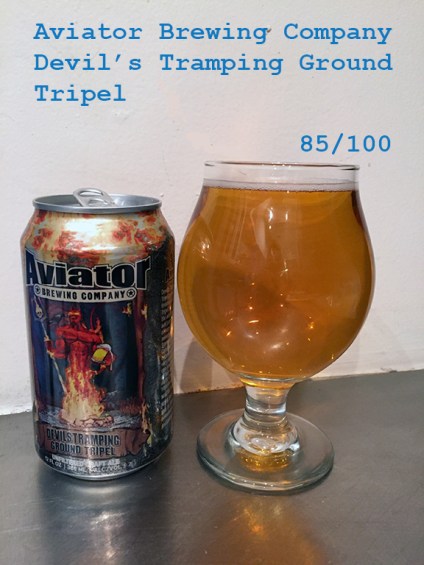 Day 5 - Aviator Brewing Company - Devils Tramping Ground Tripel